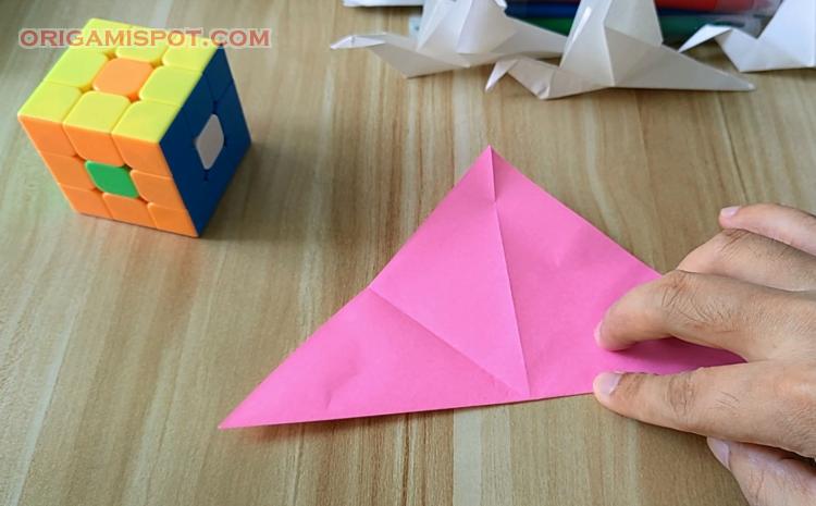 How to fold an origami crane?